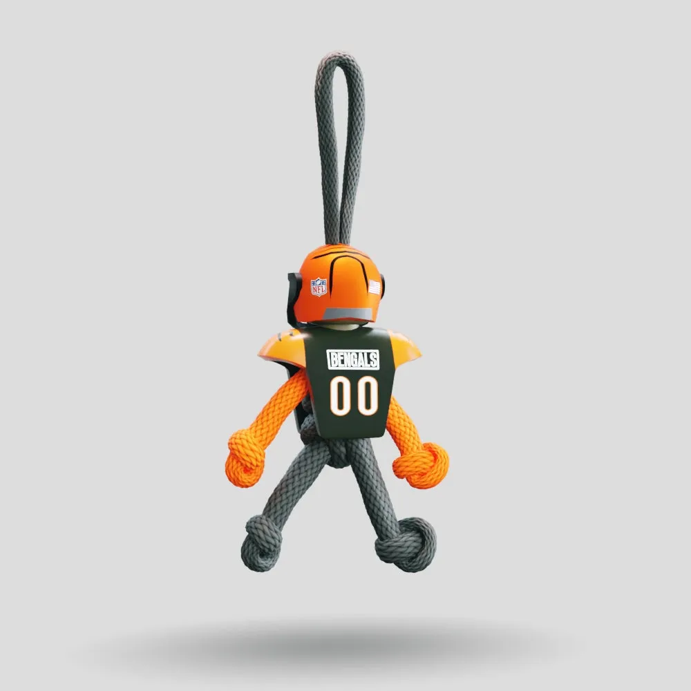 Cincinnati Bengals Paracord Buddy Keychain