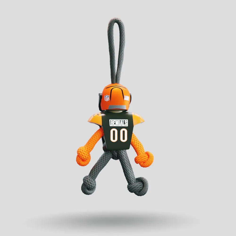 Cincinnati Bengals Paracord Buddy Keychain