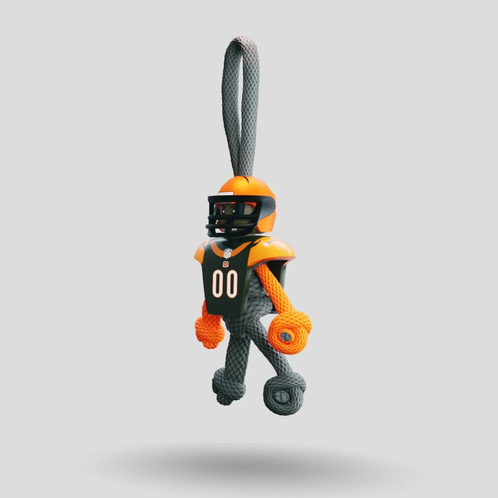 Cincinnati Bengals Paracord Buddy Keychain