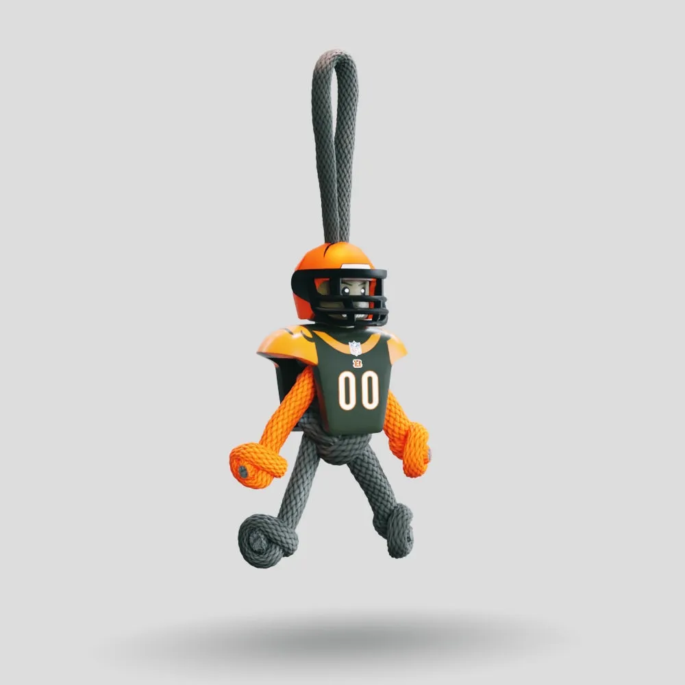 Cincinnati Bengals Paracord Buddy Keychain