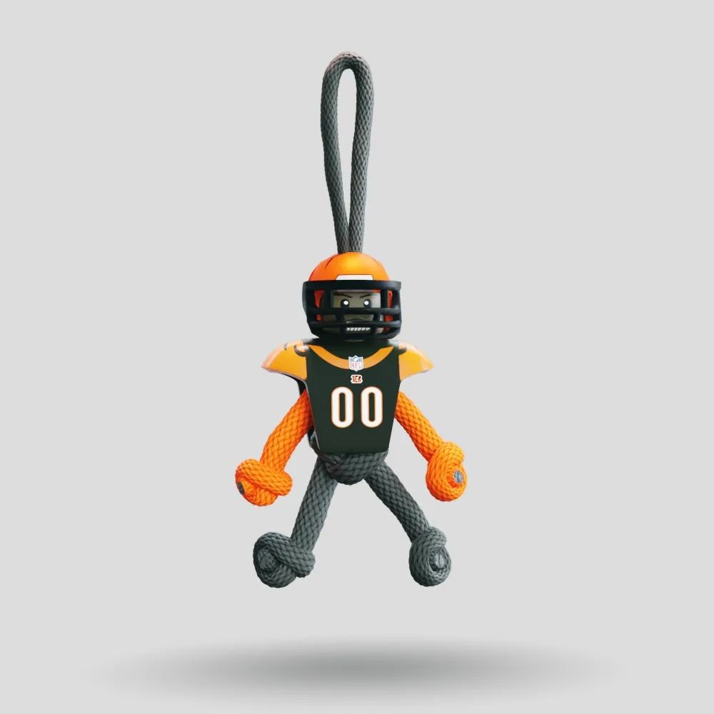 Cincinnati Bengals Paracord Buddy Keychain