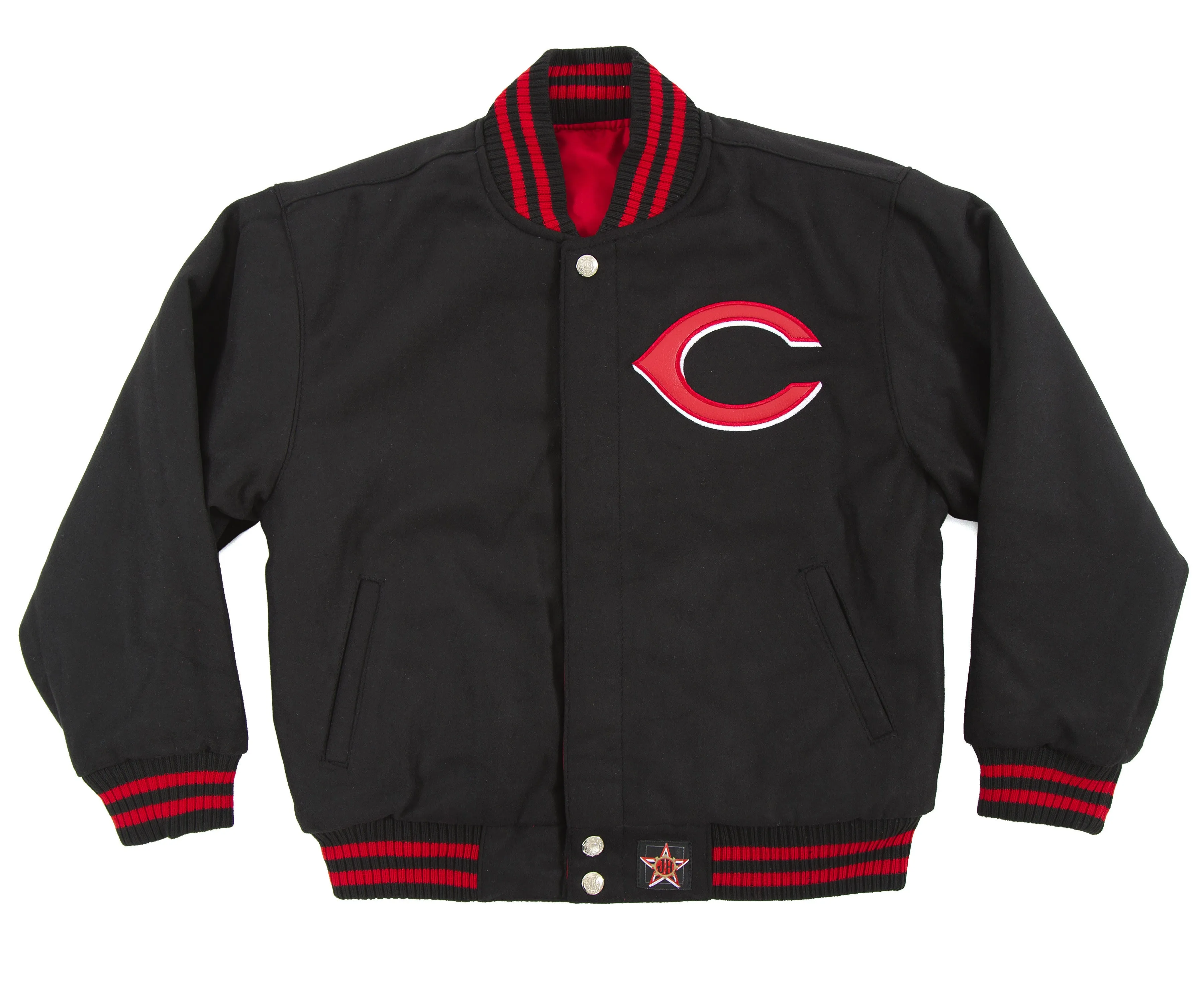 Cincinnati Reds Kid's Reversible Wool Jacket