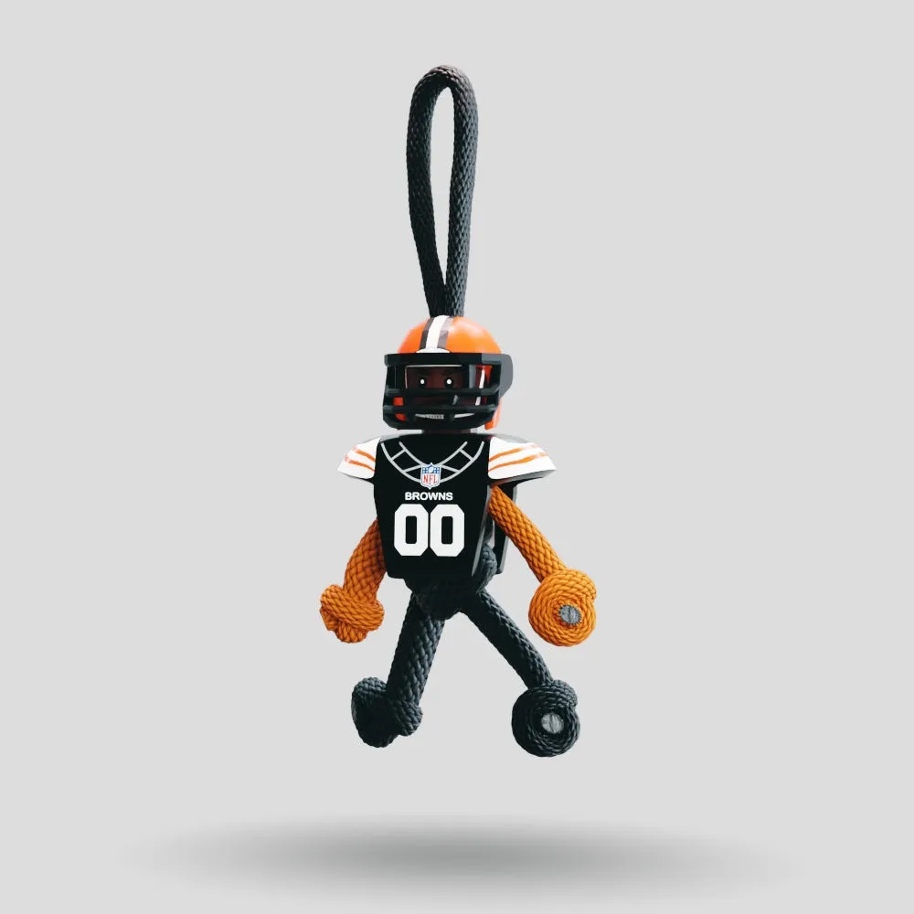 Cleveland Browns Paracord Buddy Keychain