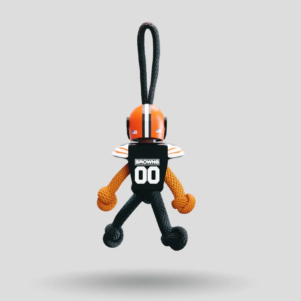 Cleveland Browns Paracord Buddy Keychain