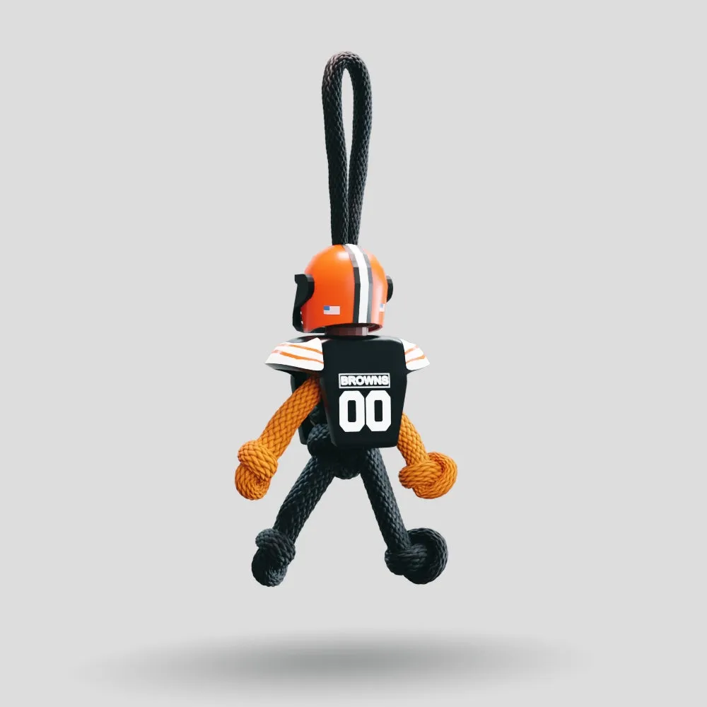 Cleveland Browns Paracord Buddy Keychain