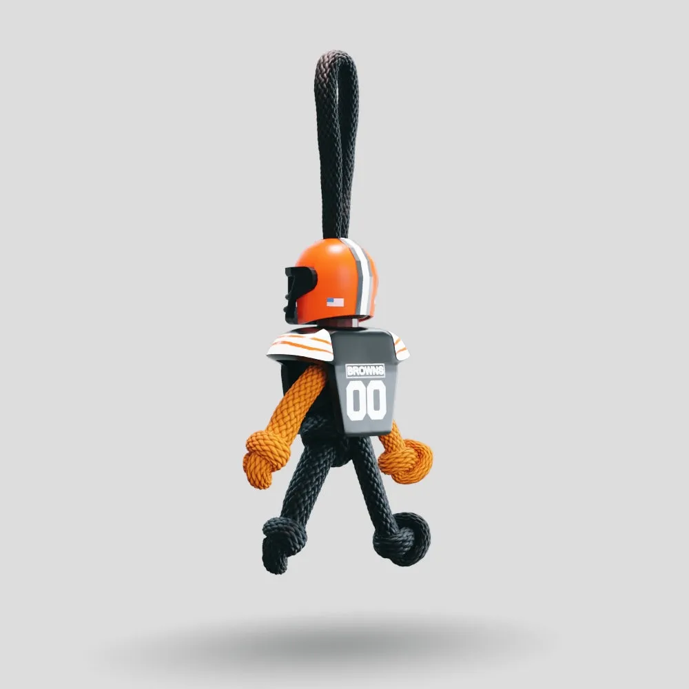 Cleveland Browns Paracord Buddy Keychain