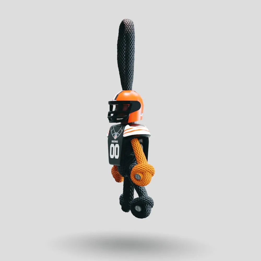 Cleveland Browns Paracord Buddy Keychain