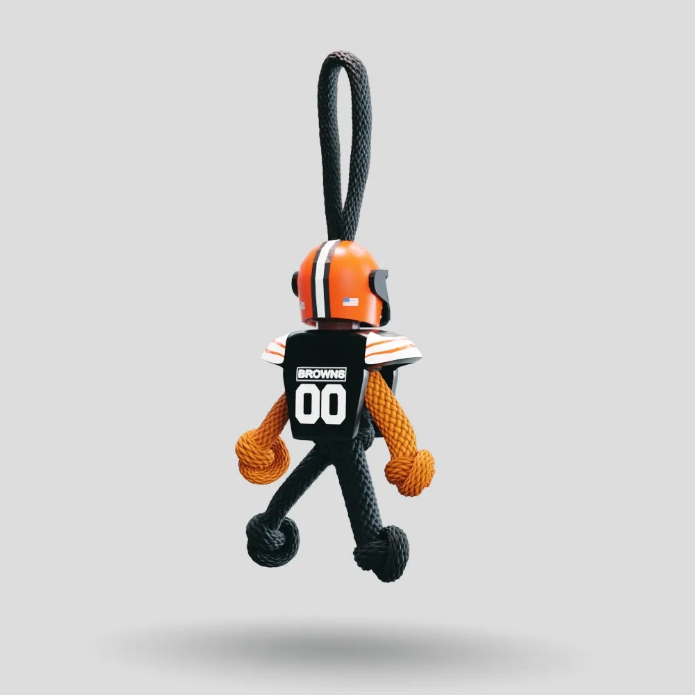 Cleveland Browns Paracord Buddy Keychain