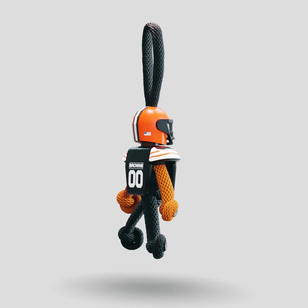 Cleveland Browns Paracord Buddy Keychain