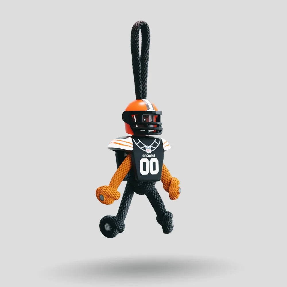 Cleveland Browns Paracord Buddy Keychain