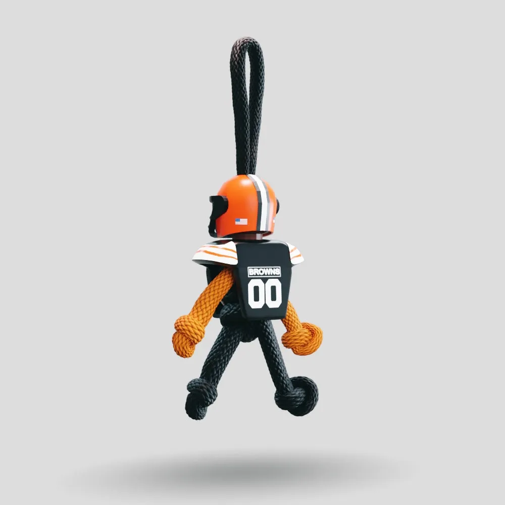 Cleveland Browns Paracord Buddy Keychain
