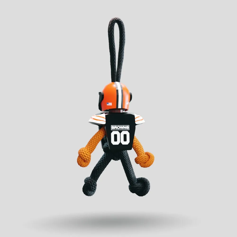 Cleveland Browns Paracord Buddy Keychain