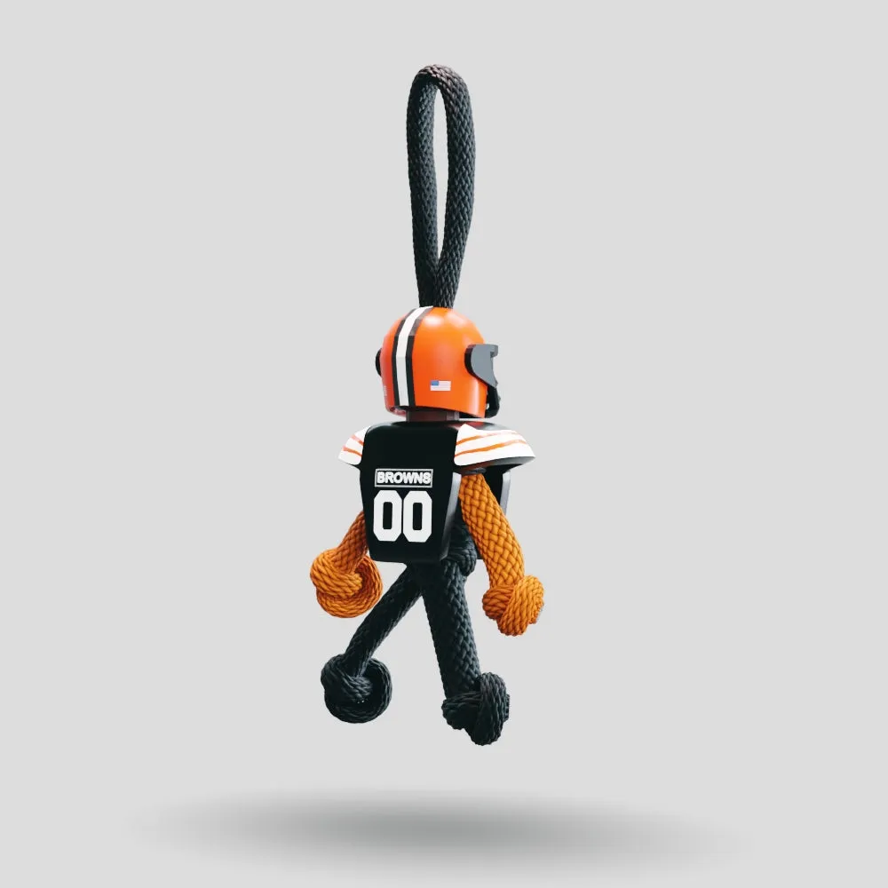Cleveland Browns Paracord Buddy Keychain