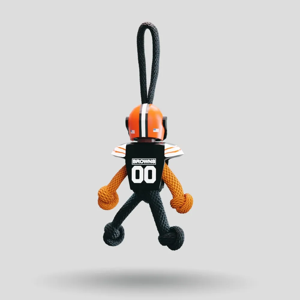 Cleveland Browns Paracord Buddy Keychain