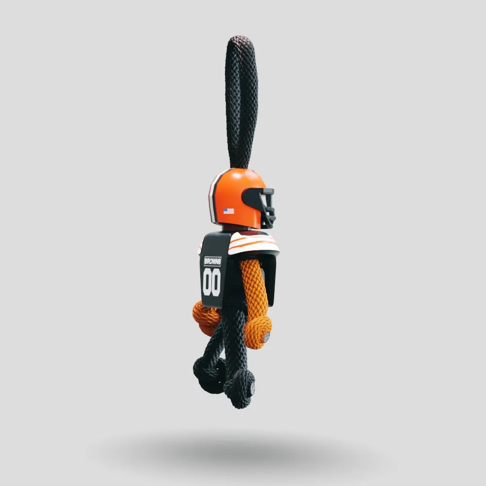 Cleveland Browns Paracord Buddy Keychain