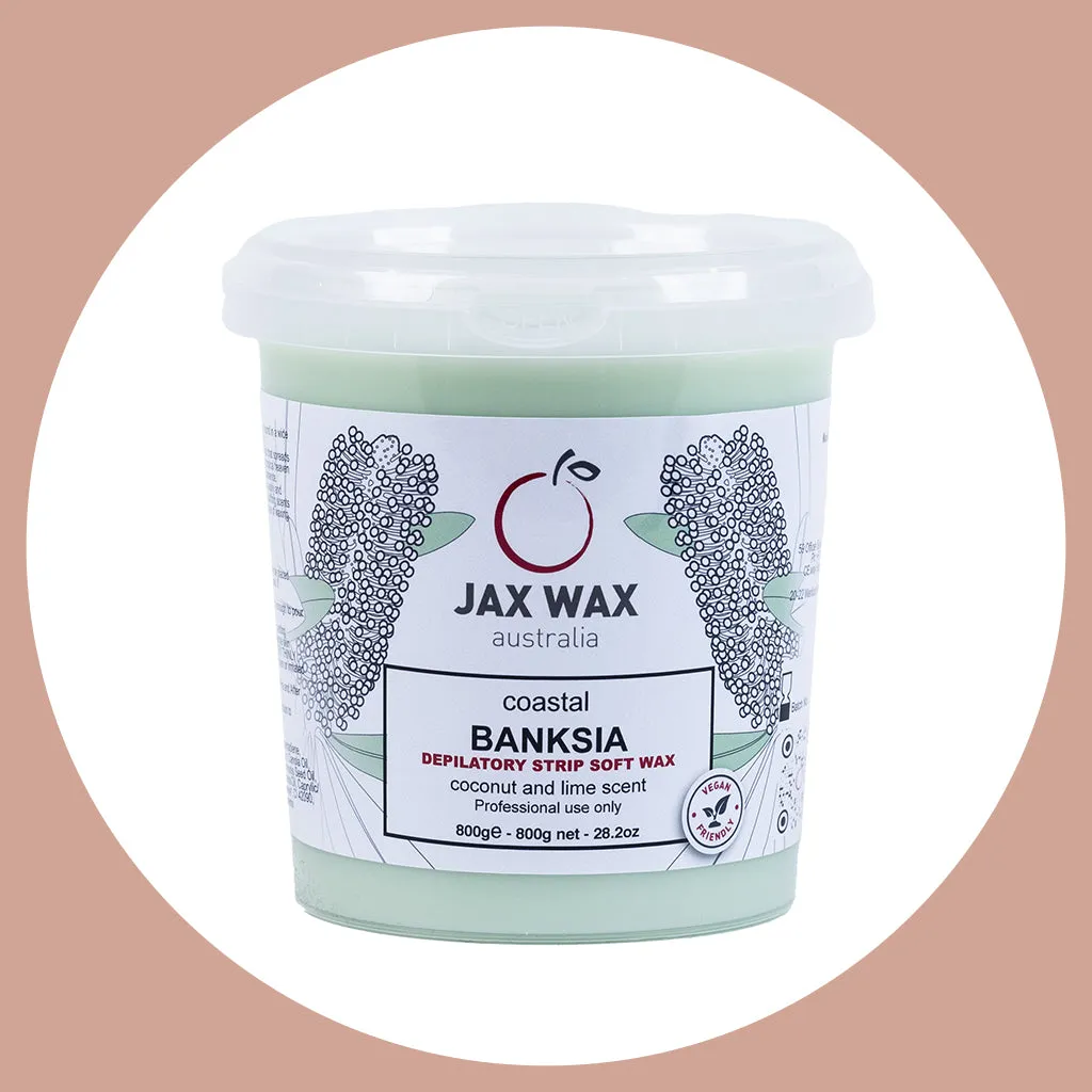 Coastal Banksia Strip Wax Tub