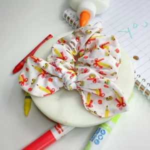 Coquette School Bow Strip and Scrunchie Collection