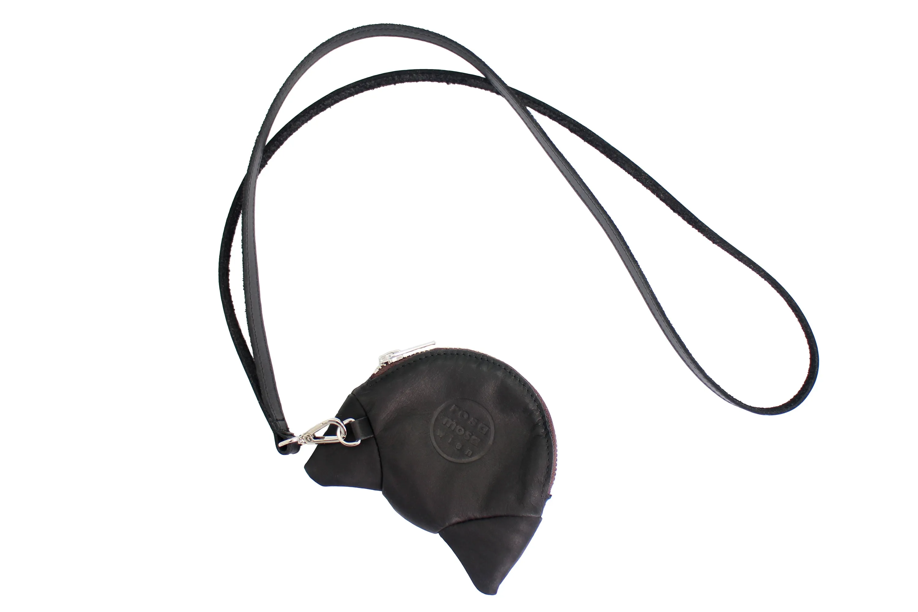 CROISSANT Coincase Strap   All Black