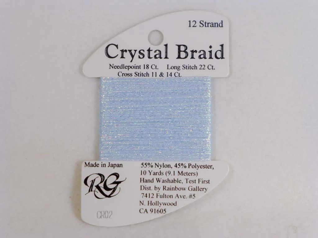 Crystal Braid CR02 Baby Blue