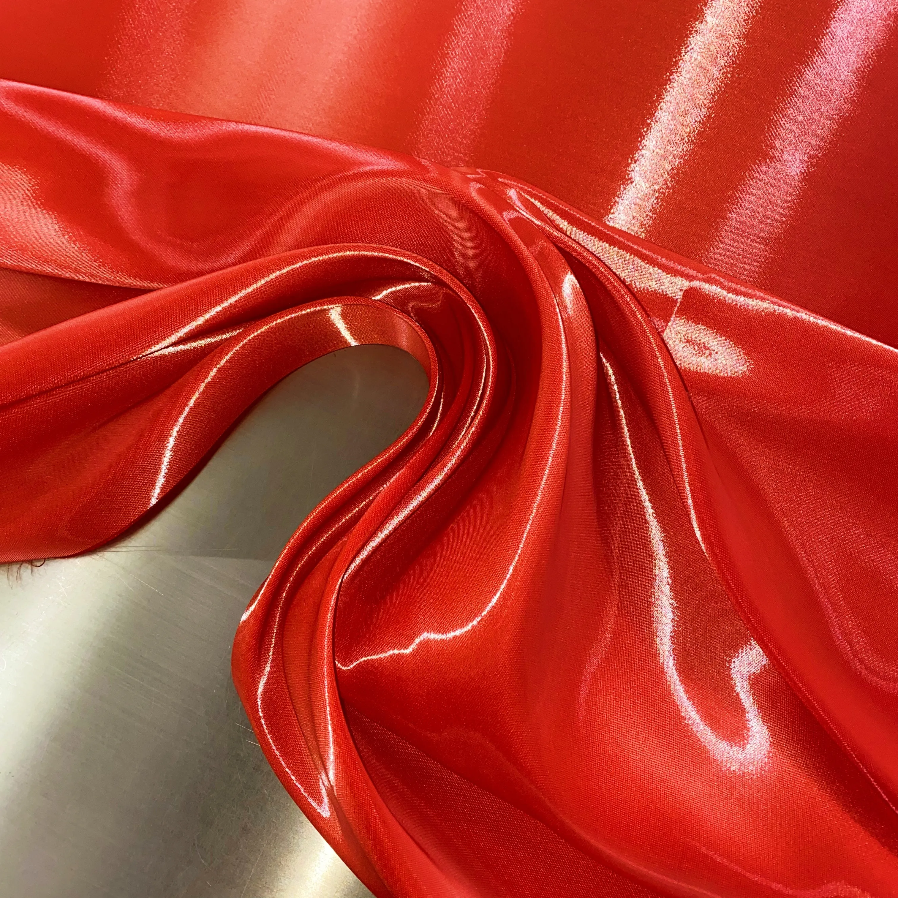 Crystal Nylon Satin - Ruby