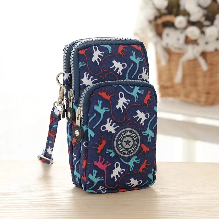 Cute Shoulder Phone Pouch with Lanyard