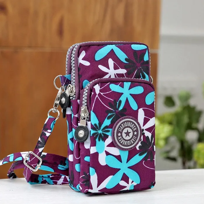 Cute Shoulder Phone Pouch with Lanyard