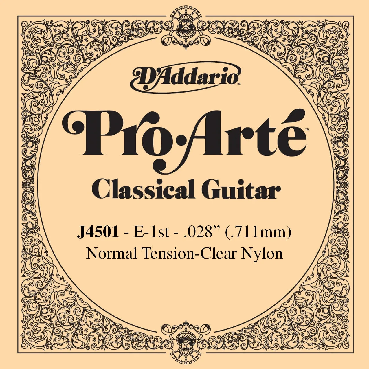 D'Addario Pro Arte High E / 1st - Normal Tension
