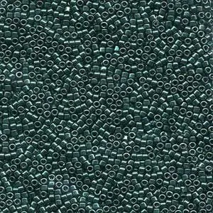 DB 458, Galvanized Dark Green - Miyuki Delica Beads, Size 11, 5 grams - Seed Bead - Retail & Wholesale
