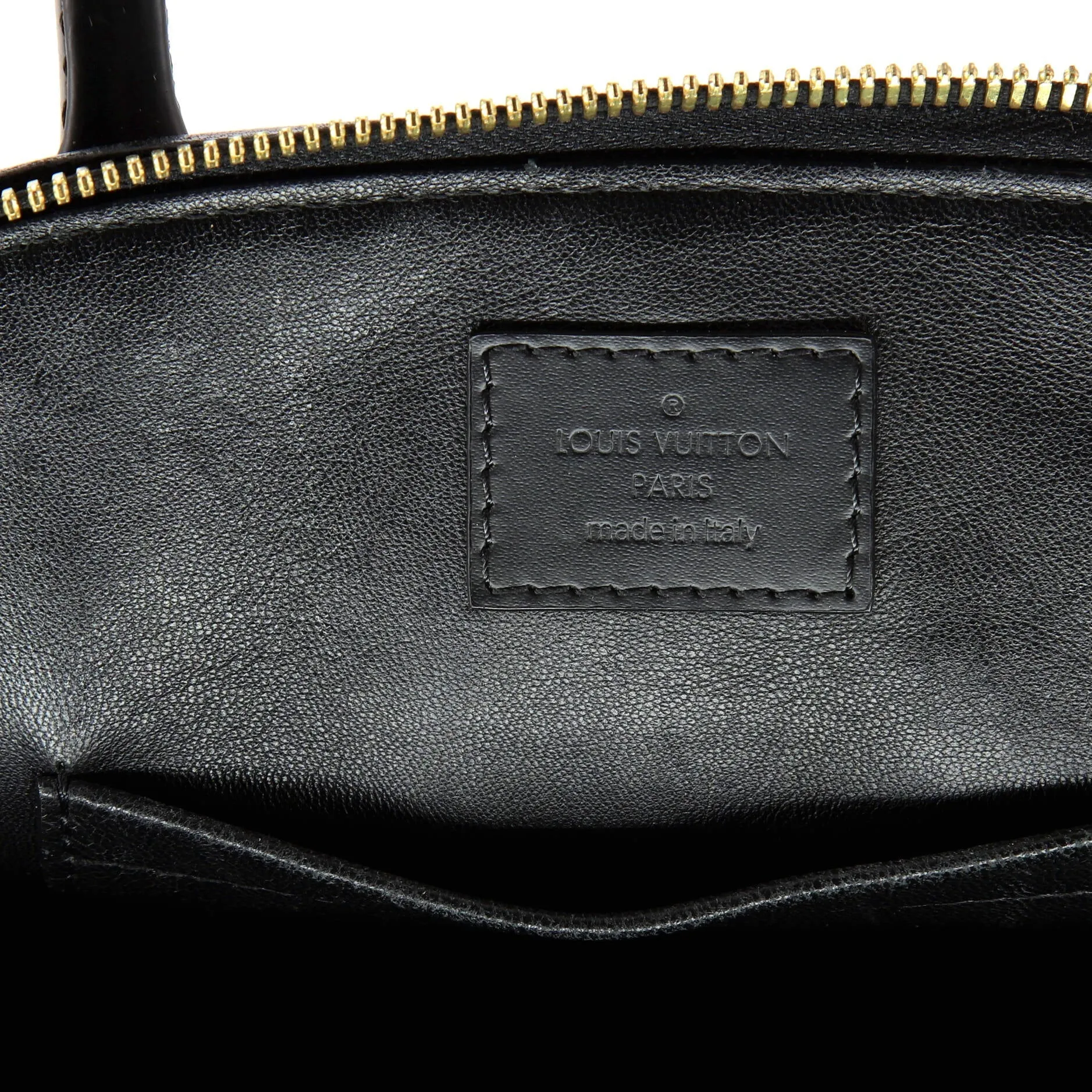 Designer Alma Handbag Malletage Leather BB