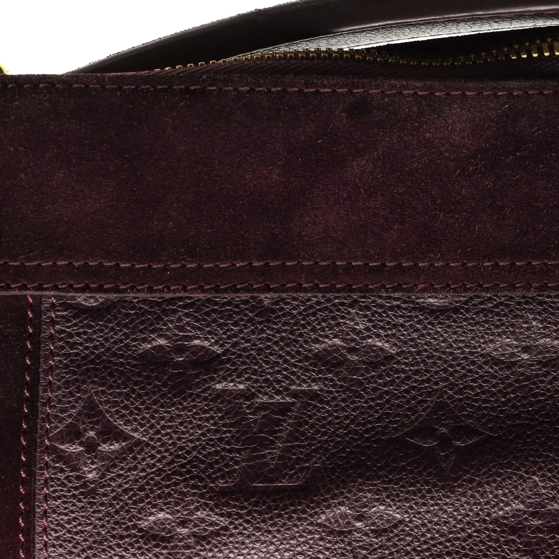 Designer Audacieuse Handbag Monogram Empreinte Leather MM
