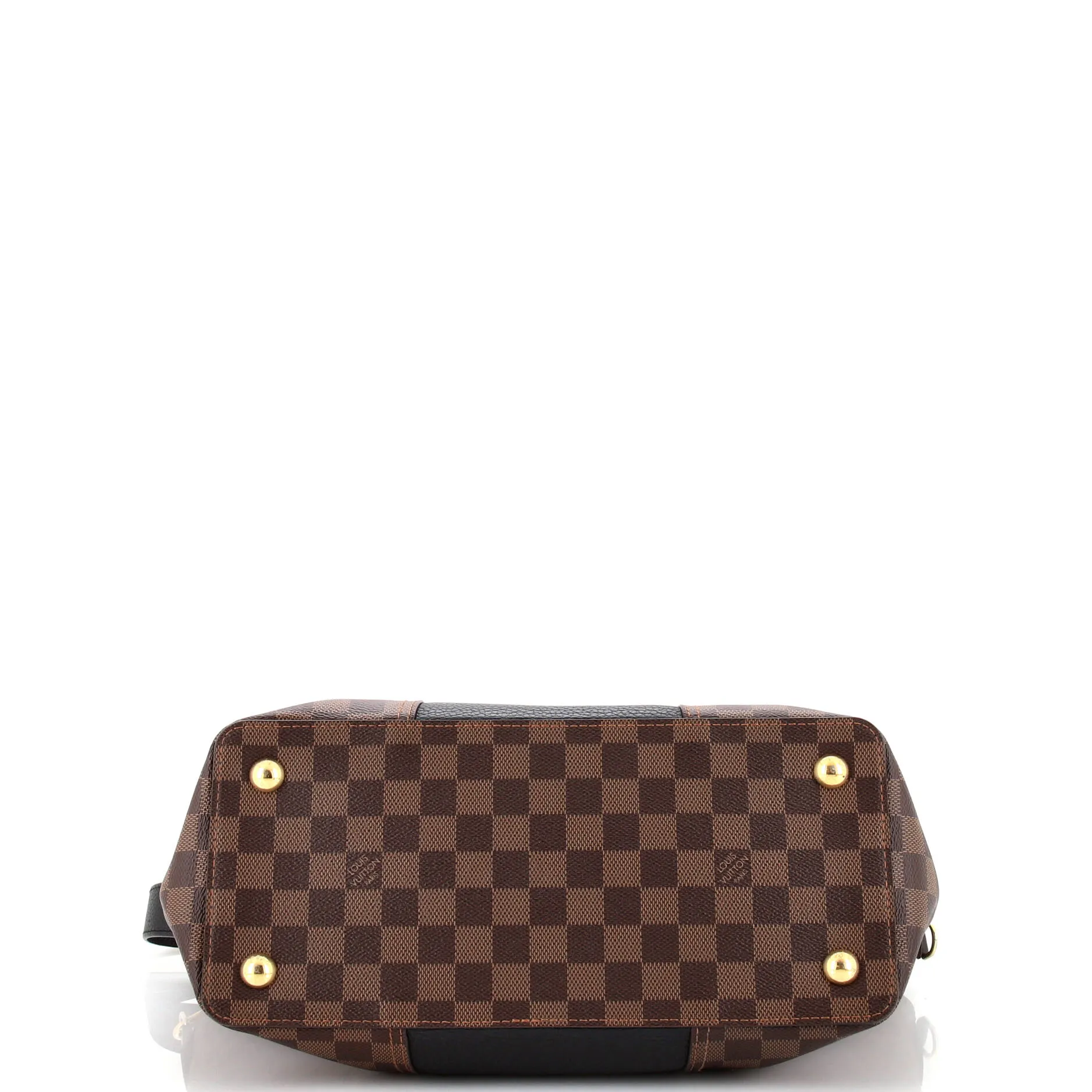 Designer Jersey Handbag Damier with Leather