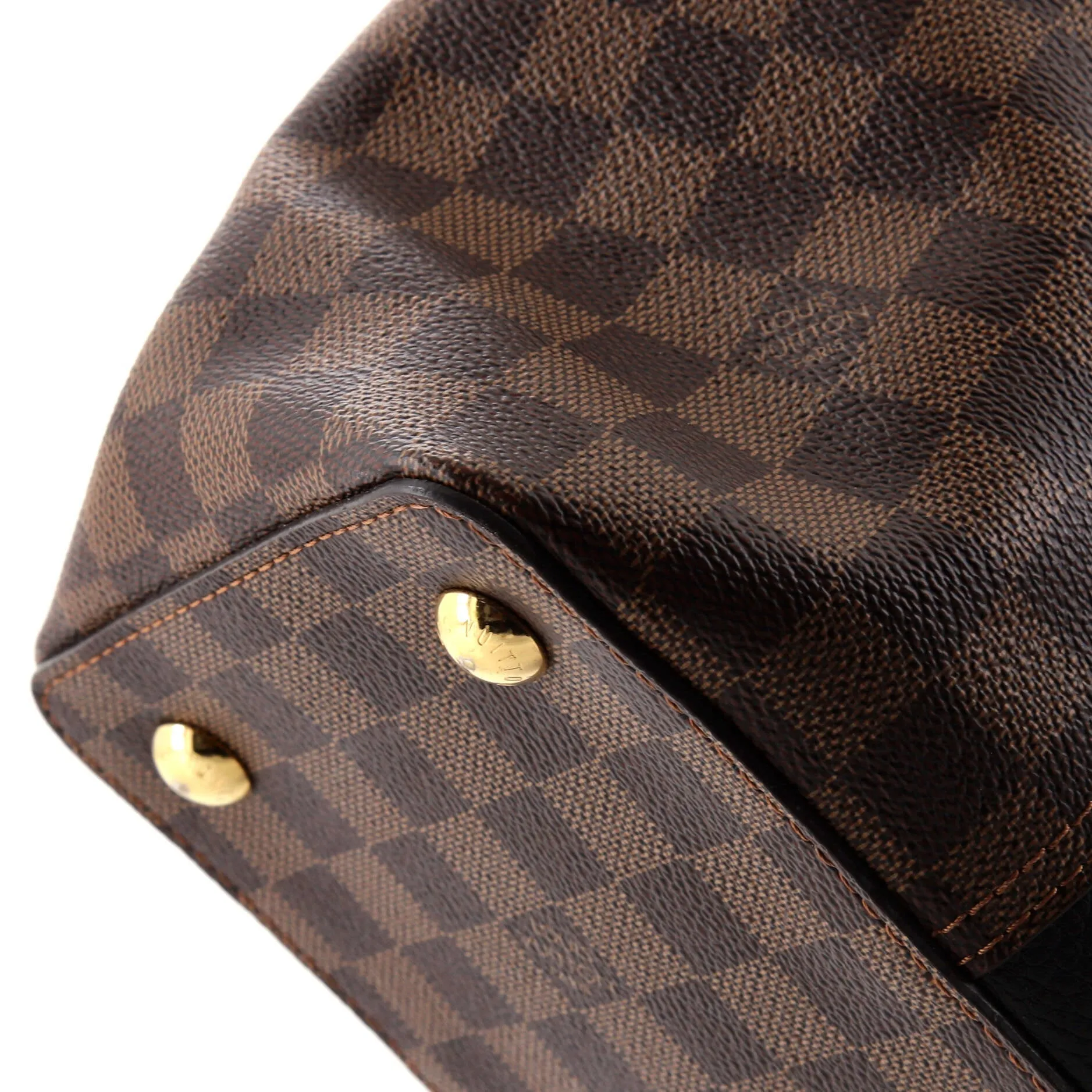 Designer Jersey Handbag Damier with Leather