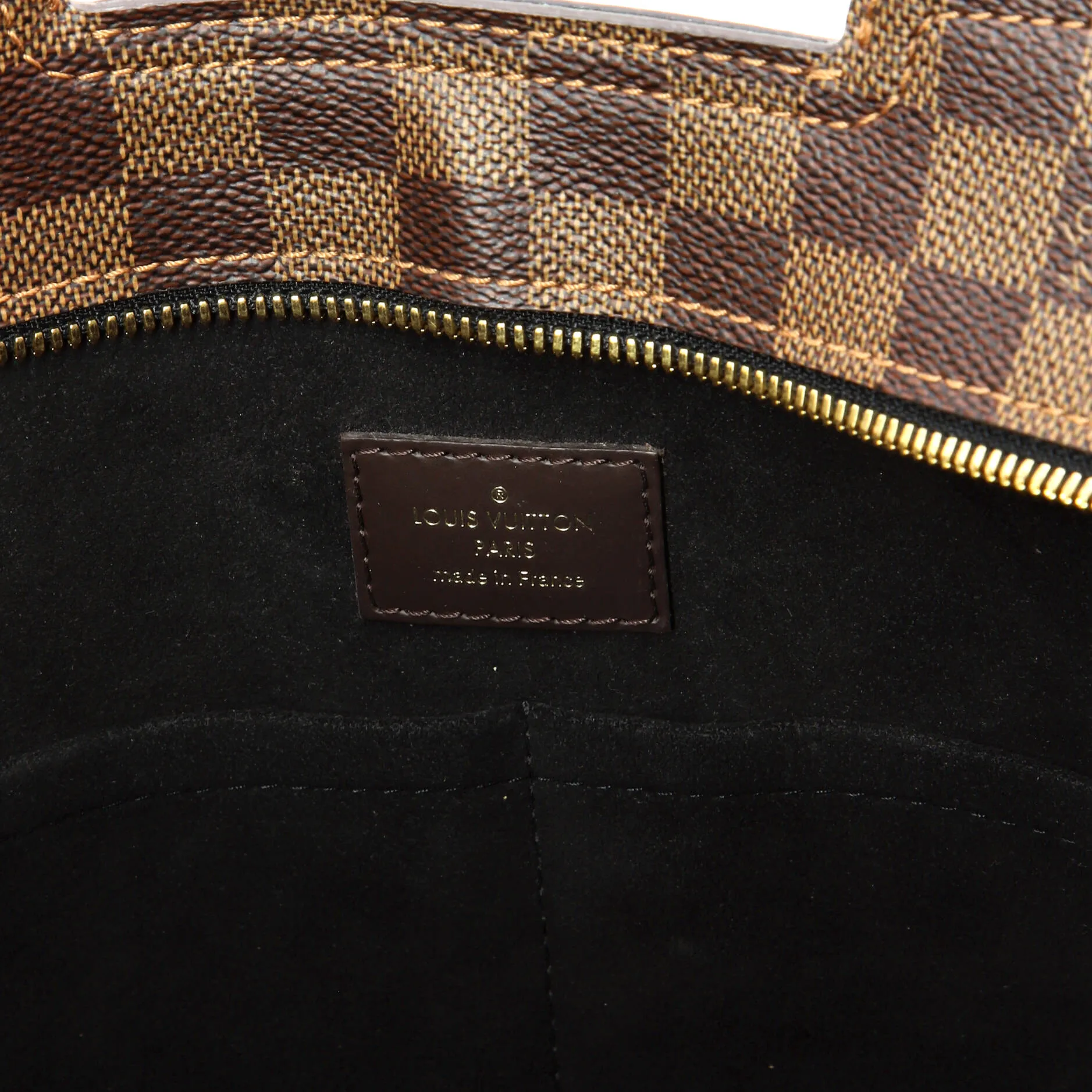 Designer Jersey Handbag Damier with Leather