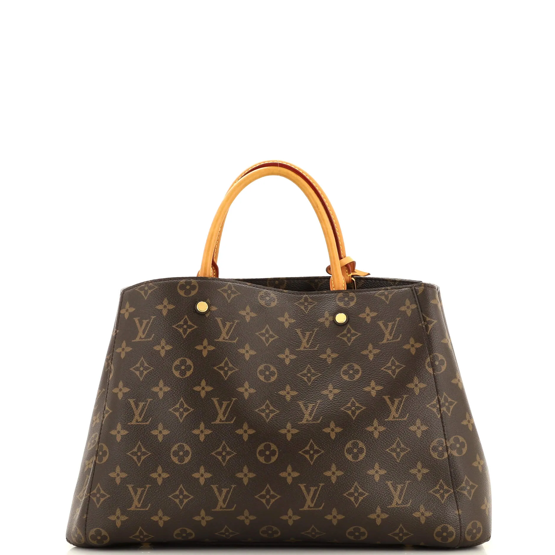 Designer Montaigne Handbag Monogram Canvas GM