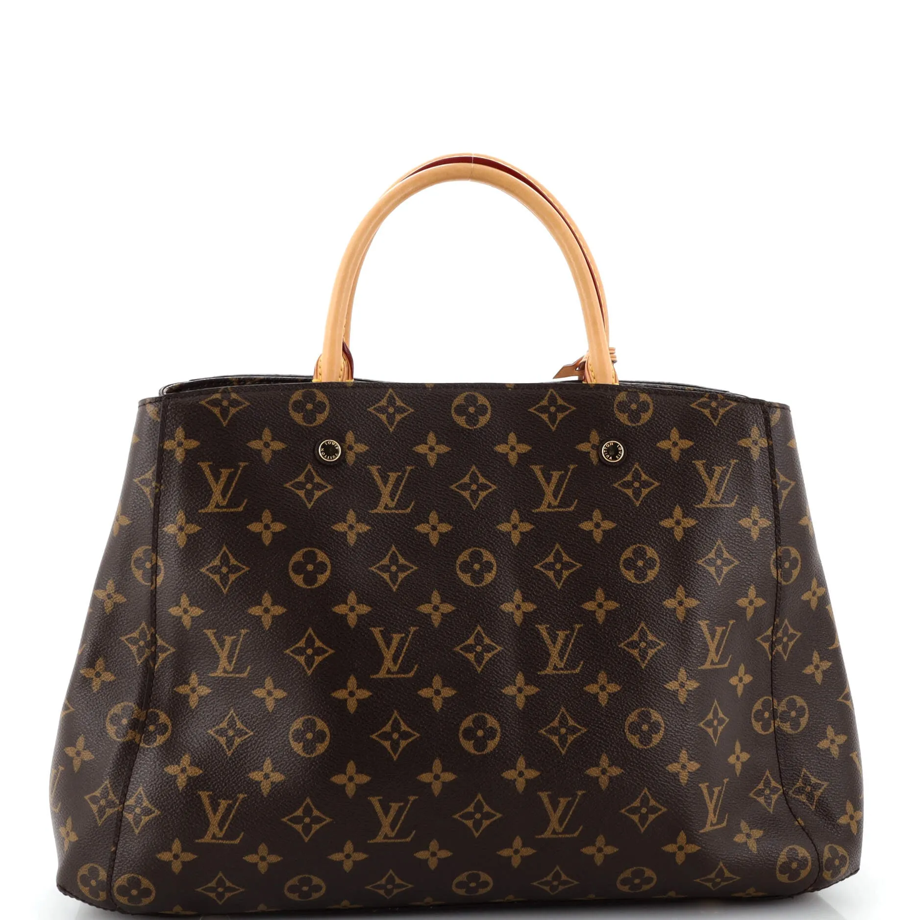 Designer Montaigne Handbag Monogram Canvas GM