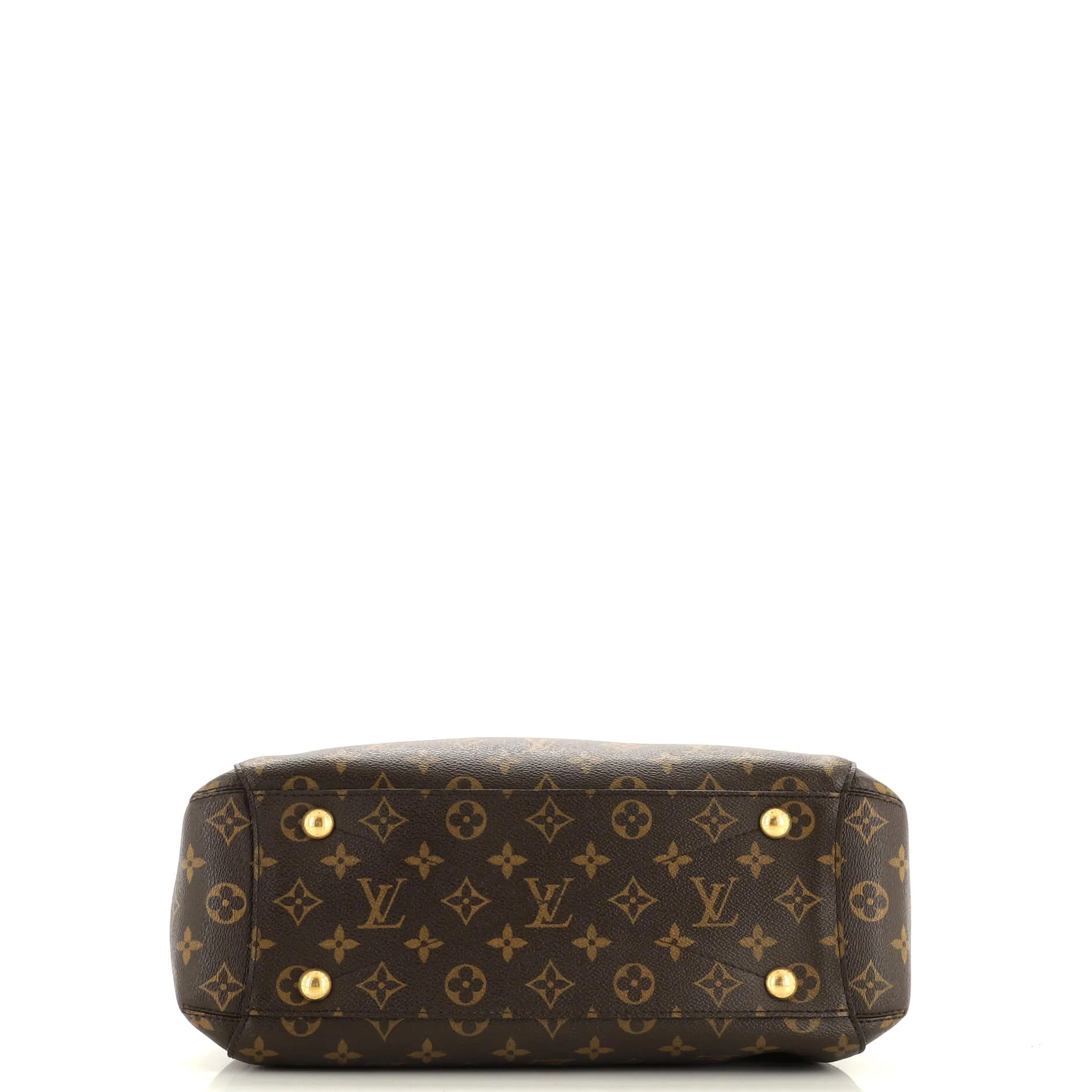 Designer Montaigne Handbag Monogram Canvas MM