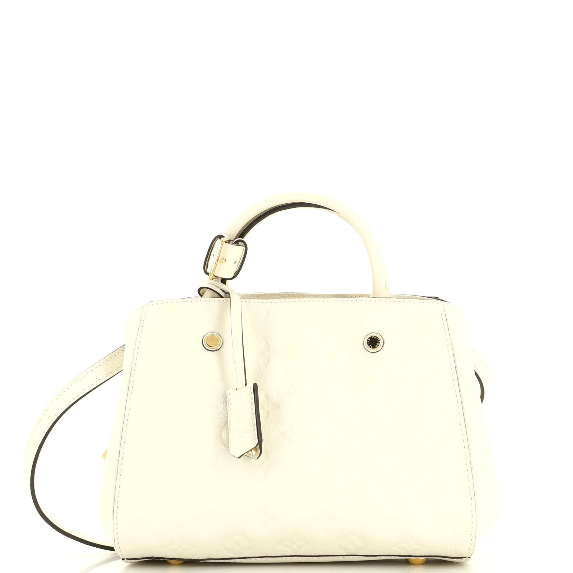 Designer Montaigne Handbag Monogram Empreinte Leather BB