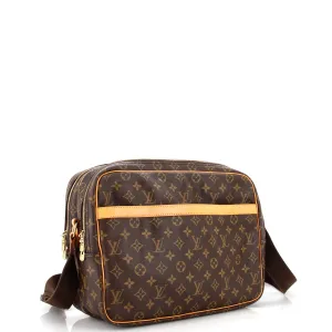 Designer Reporter Bag Monogram Canvas GM