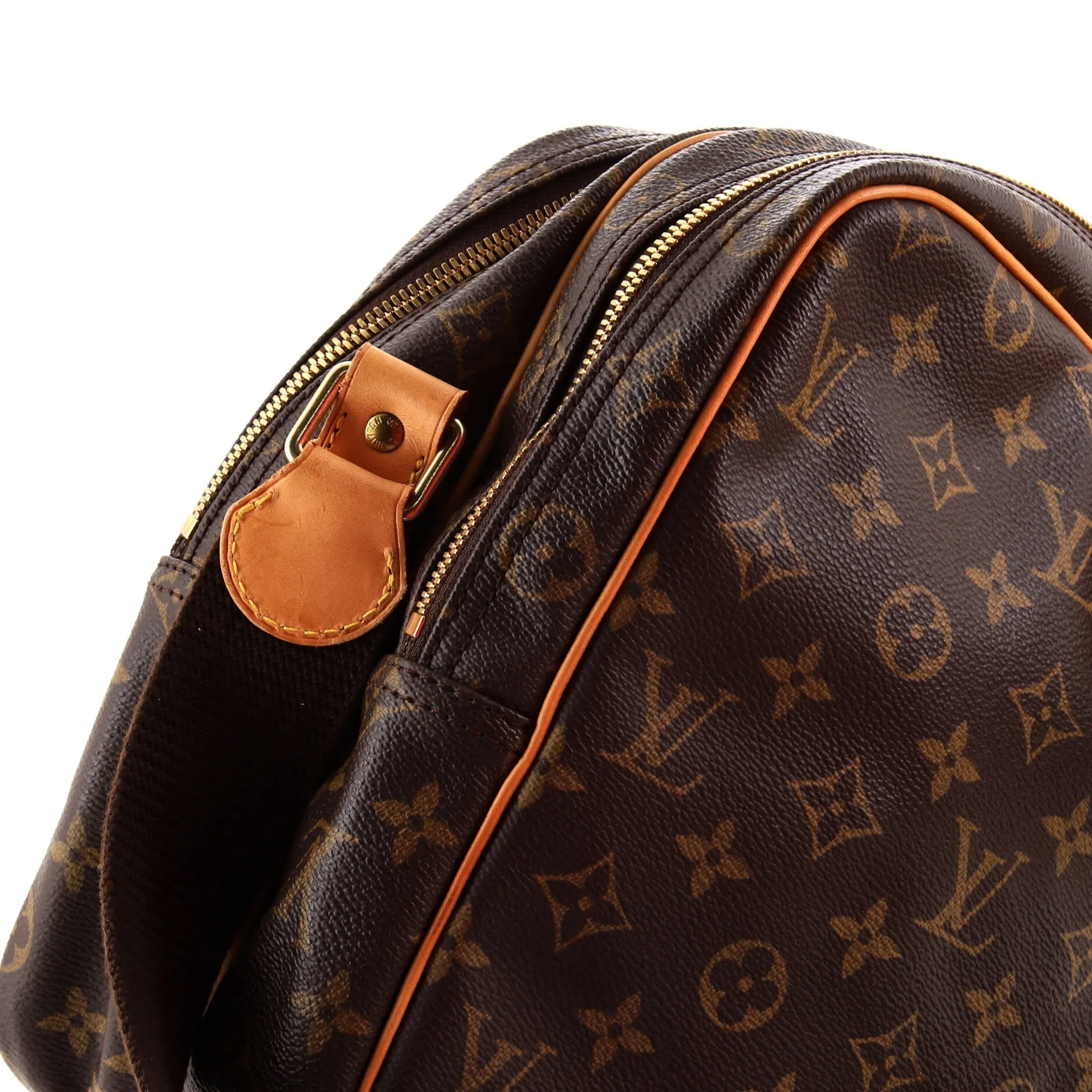 Designer Reporter Bag Monogram Canvas GM