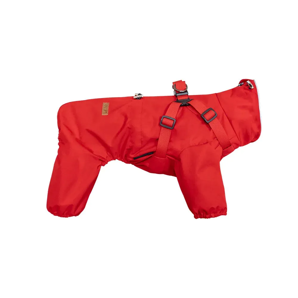 Dog Raincoat With Harness