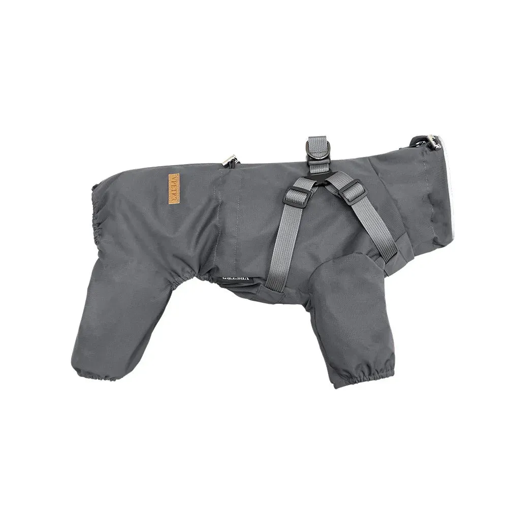 Dog Raincoat With Harness