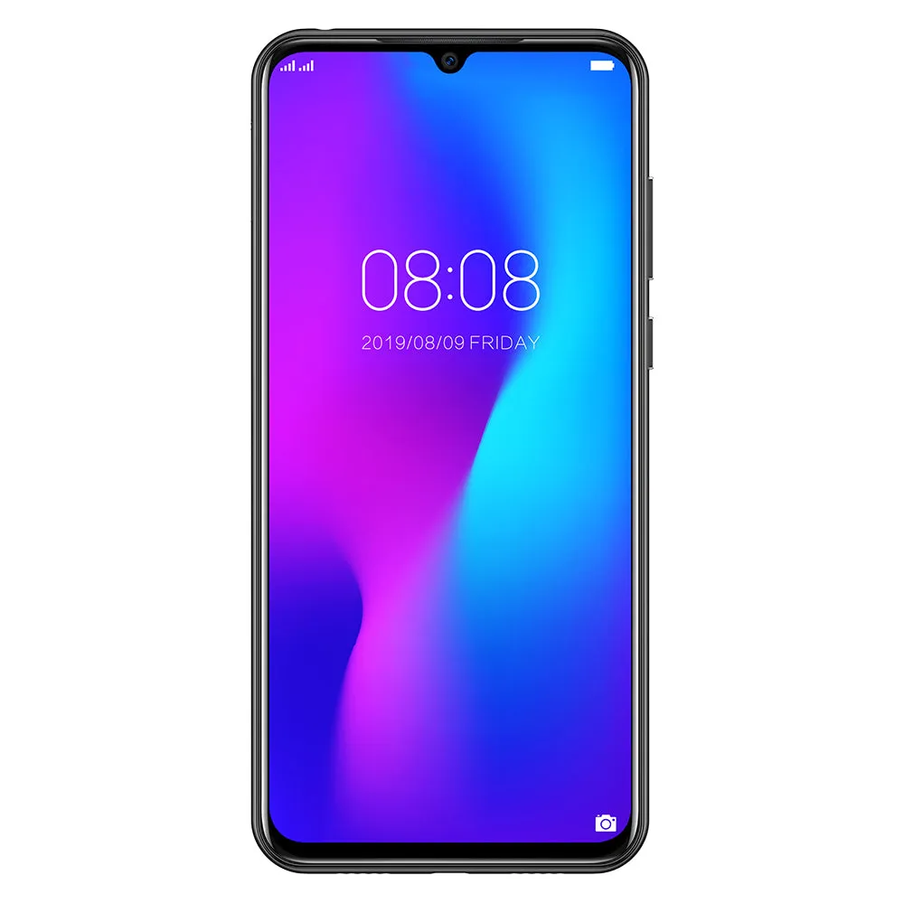Doogee N20 4G Smartphone 6.3"" Waterdrop Screen Mobile Phone 4GB 64GB Octa Core 16MP Triple Rear Cameras 4350mAh 10w Quick Charge black