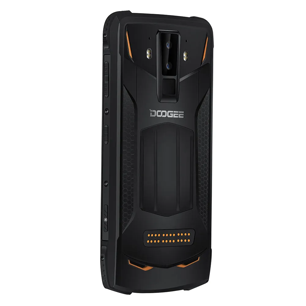 DOOGEE S90 Pro IP68/IP69K Rugged Mobile Phone Android 9.0 Smartphone 6.18'' FHD  Display Helio P70 Octa Core 6GB 128GB 16MP Cam black_European version