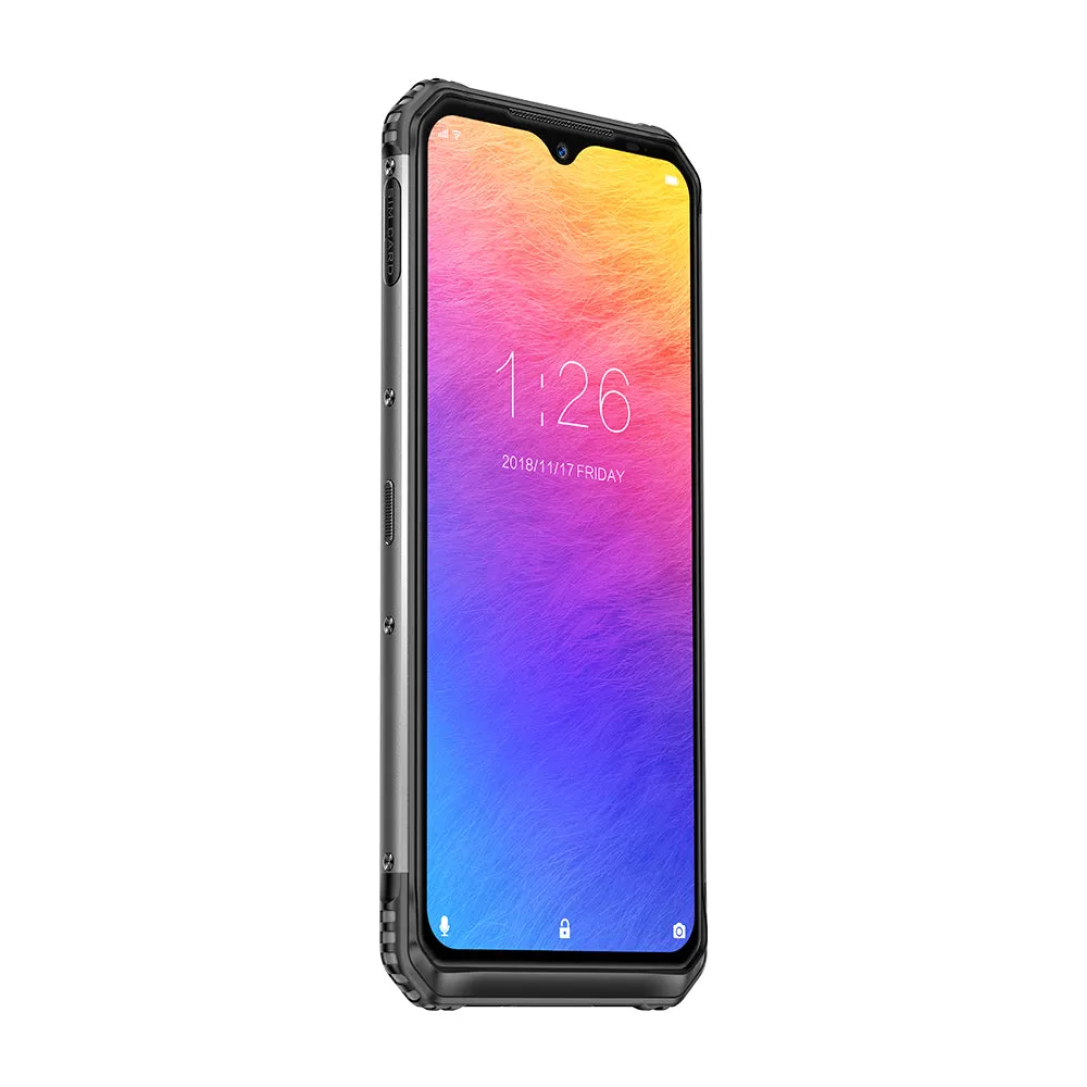 DOOGEE S95 Pro Mobile Phone 6.3inch Smartphone 5150mAh Helio P90 CPU 8GB RAM 128GB ROM 48MP 16MP 8MP Camera Black_RU version