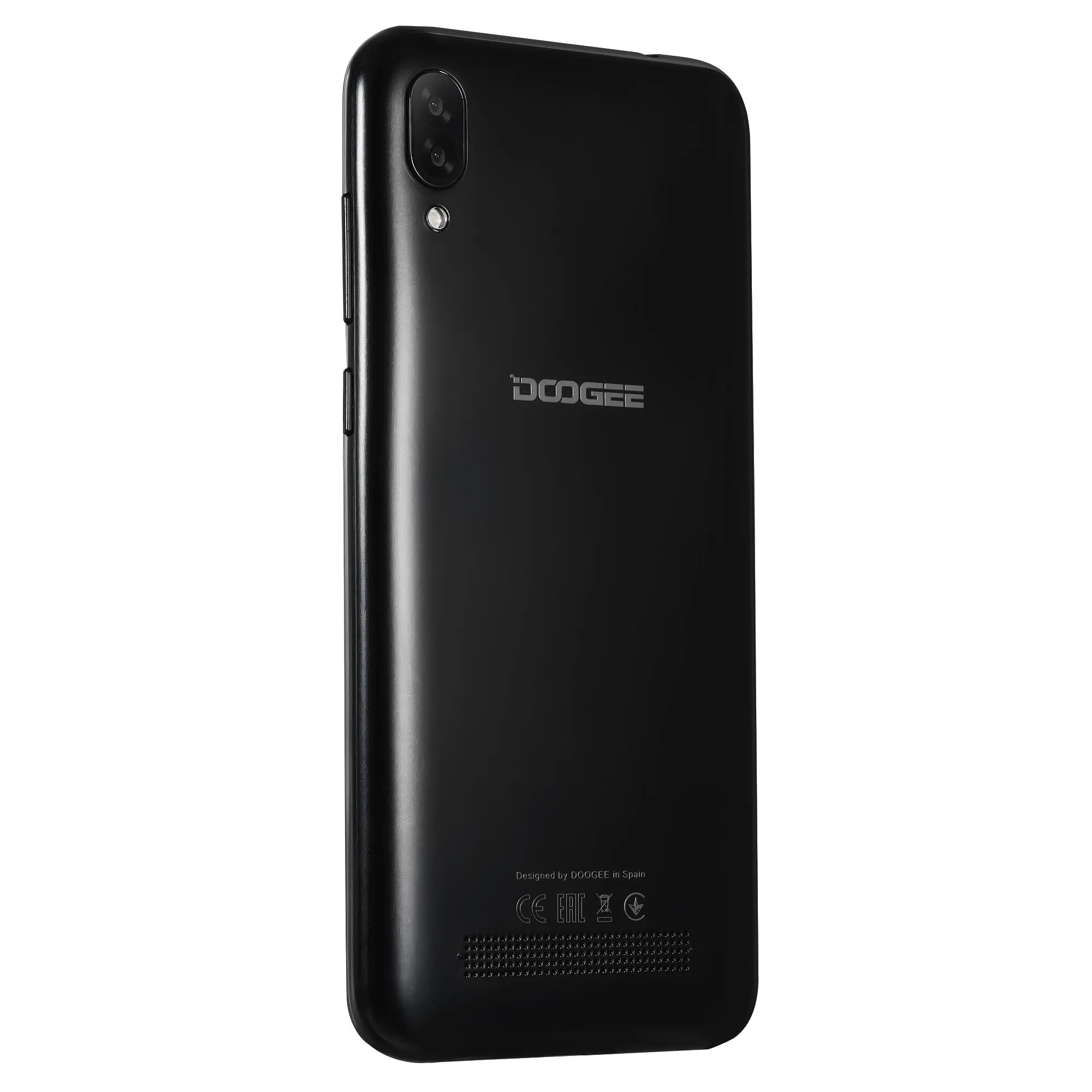 DOOGEE X90 Cellphone 6.1inch 19:9 Waterdrop LTPS Screen Smartphone Quad Core CPU 1GB RAM 16GB ROM 3400mAh Battery Dual SIM Cards 8MP 5MP Camera Android 8.1 OS  Blue_Russian version