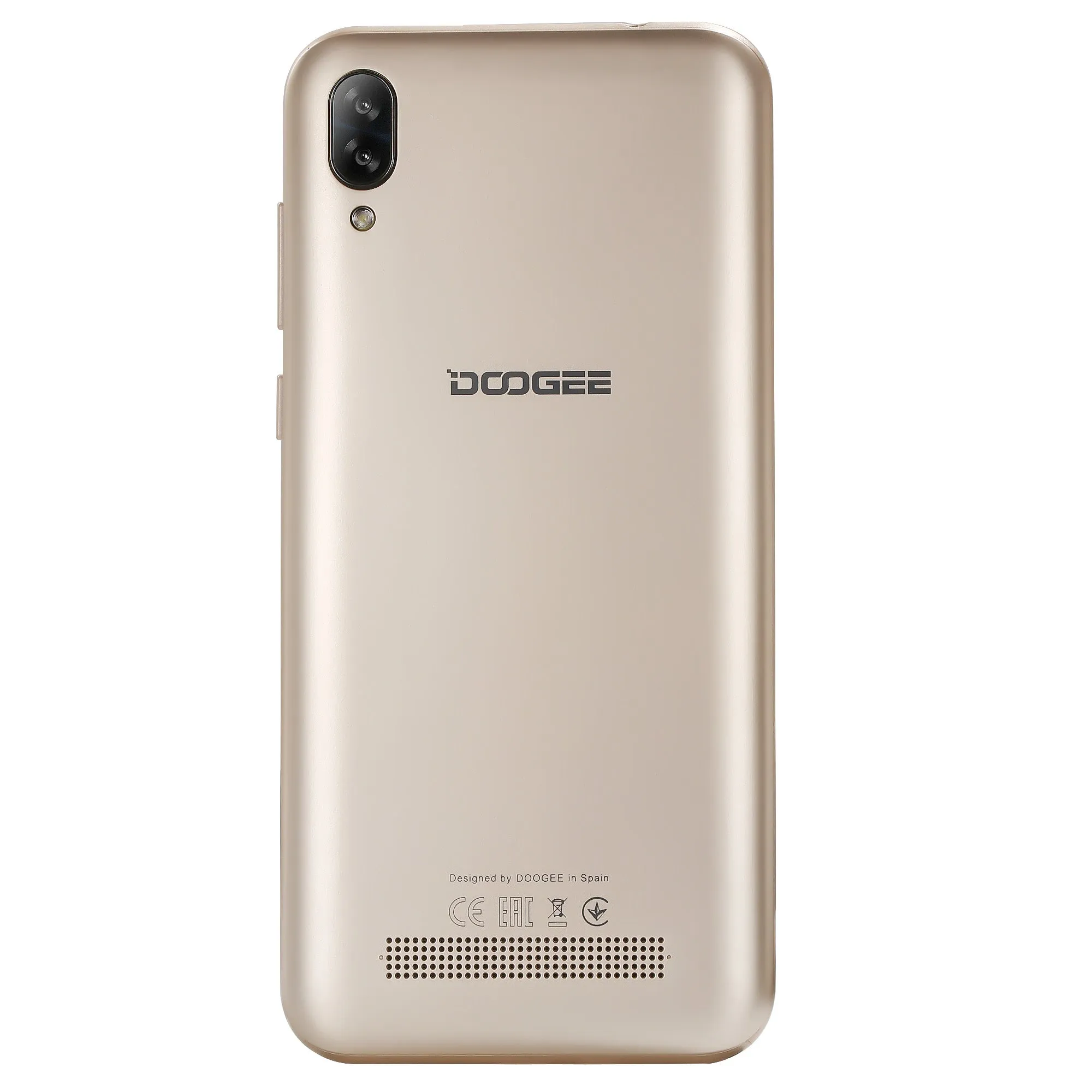 DOOGEE X90 Cellphone 6.1inch 19:9 Waterdrop LTPS Screen Smartphone Quad Core CPU 1GB RAM 16GB ROM 3400mAh Battery Dual SIM Cards 8MP 5MP Camera Android 8.1 OS  Blue_Russian version