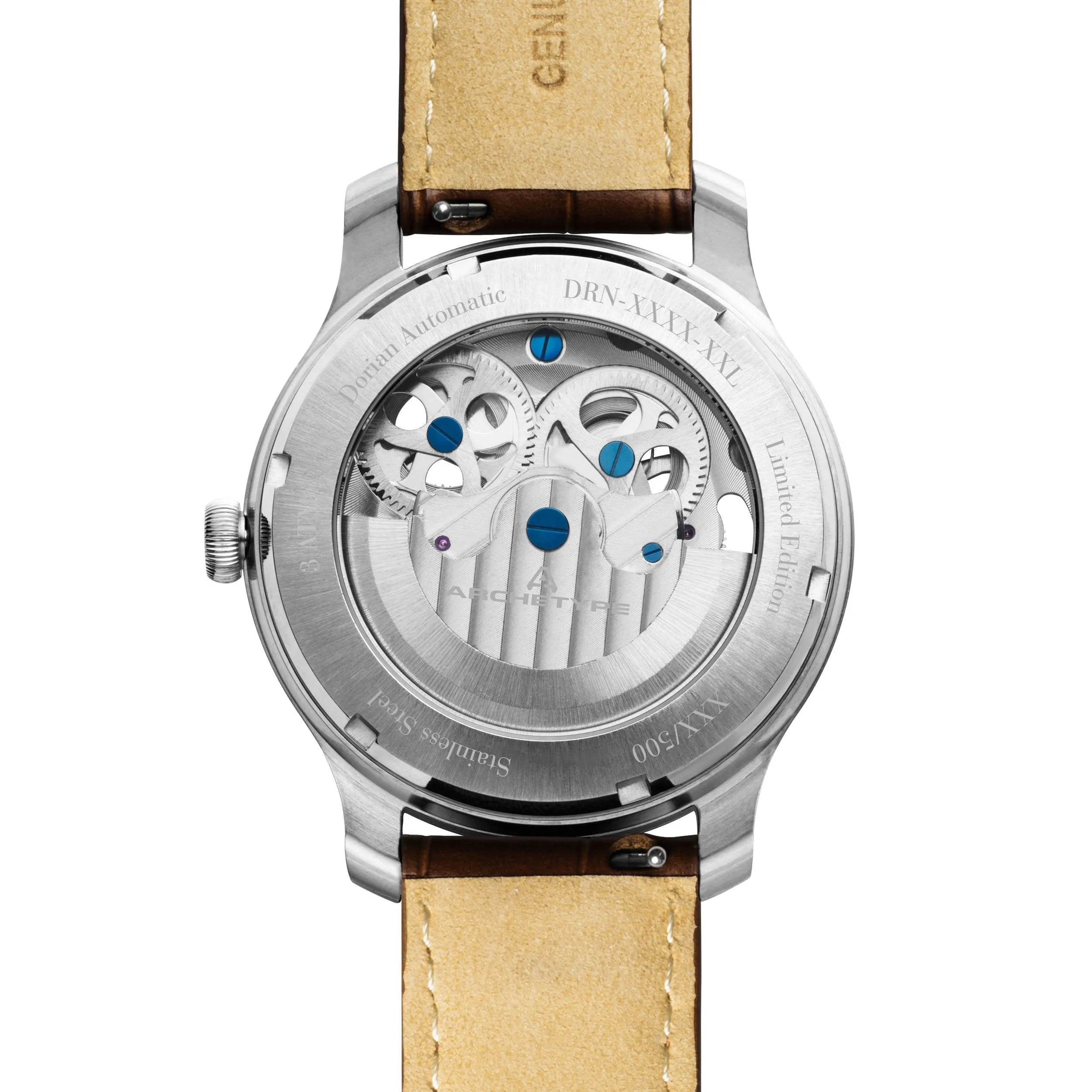 Dorian Automatic Silver Brown Green