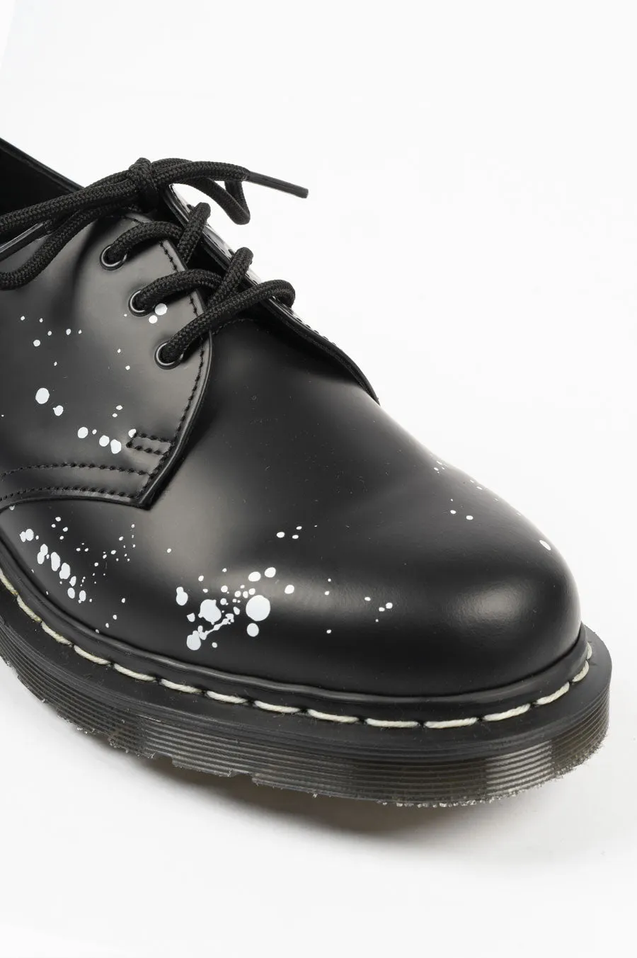 DR MARTENS X NEIGHBORHOOD 1461 BLACK WHITE