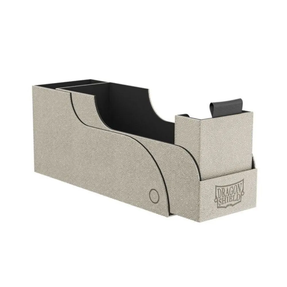 Dragon Shield Nest - 300 Deck Box - (Light Grey/Black)