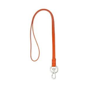 DUDU lace lace with ring and carabin metal in real leather, lace for keys, badge door, car, key rings